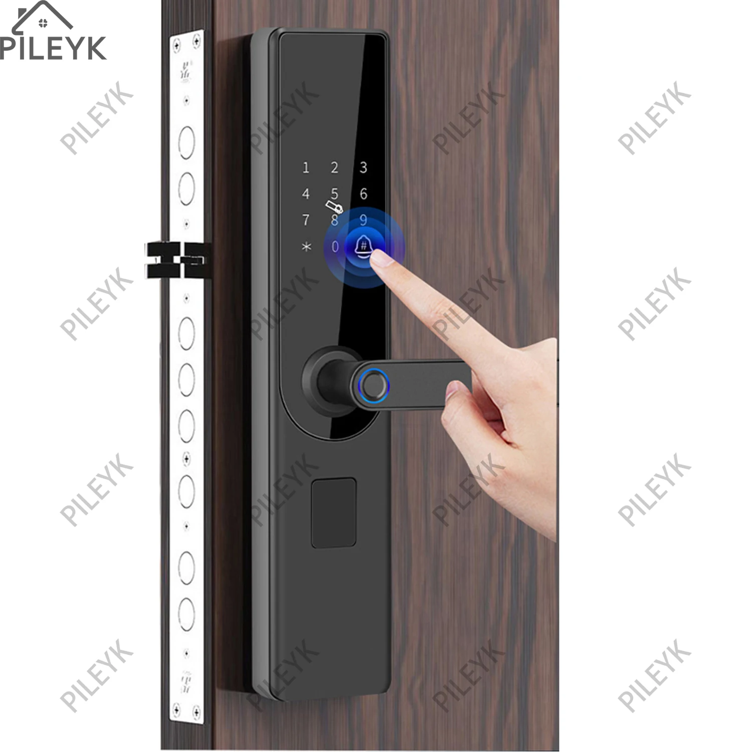

Most Affordable Smart Door Lock Digital Anti-Peeping Fingerprint Locks High Security Fingerprint Lock Smart Home Use