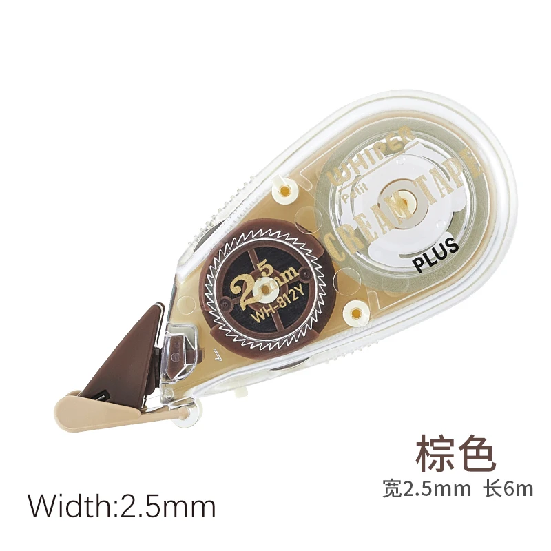 

PLUS CreamTape корректирующая лента 6 мм/5 мм/4 мм/2,5 мм