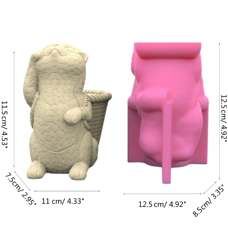Милый кот форма для эпоксидной смолы держатель ручки горшок силиконовая