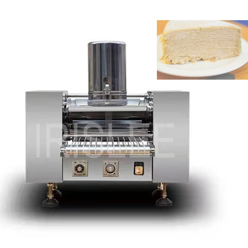 

2800W Roast Duck Pie Crust Machine Pancake Machine 220V Thousand Layer Cake Making Machine Spring Roll Skin Forming Equipment