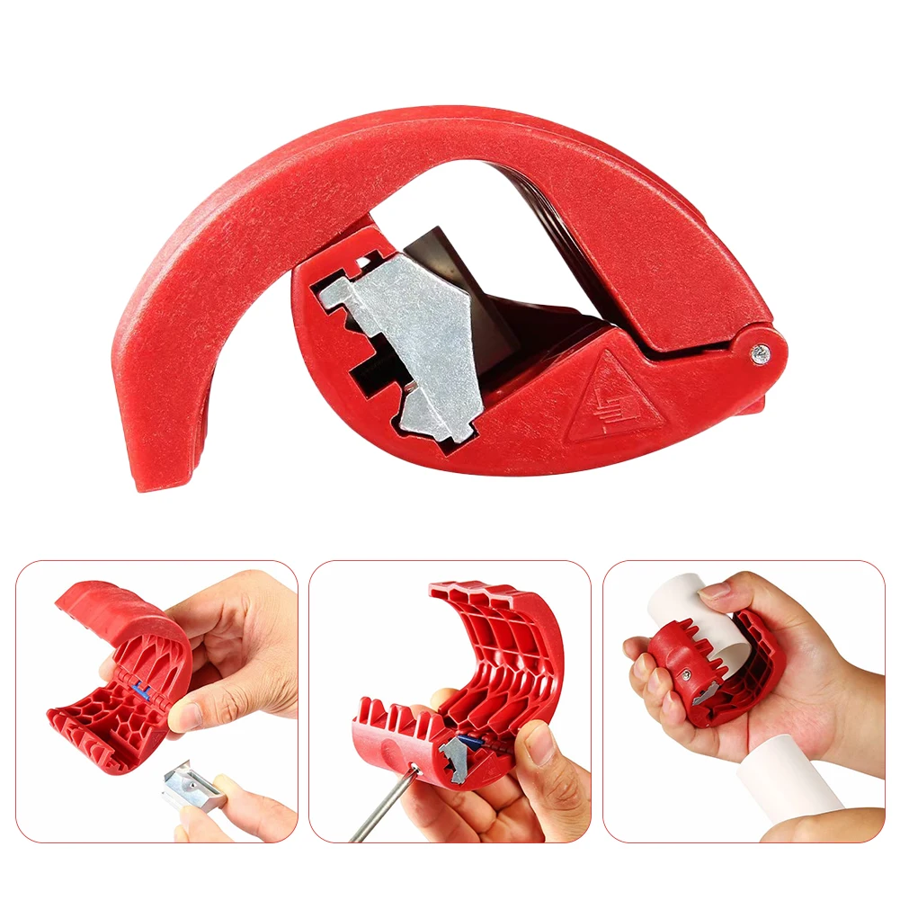 

Pipe Cutter Plastic 20-50mm Tools Water Wire Tube Cutter Scissors Cable Pipe Shear Cable Cutting For Pipe Blades