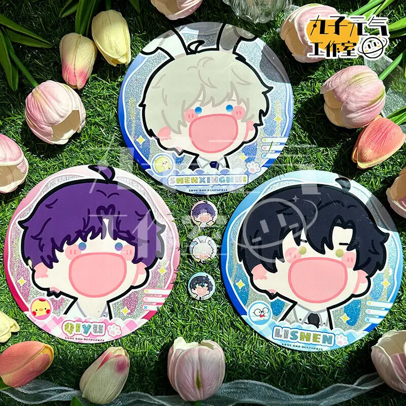 Любовь и глубокий космос Xavier Zayne Rafayel аниме значок эмблема брошь жесть Cospaly