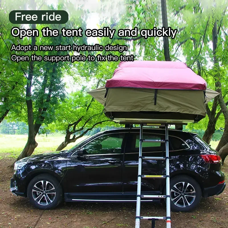 Открытый внедорожный походный холст автомобиль 4x4 внедорожник 2-местная палатка