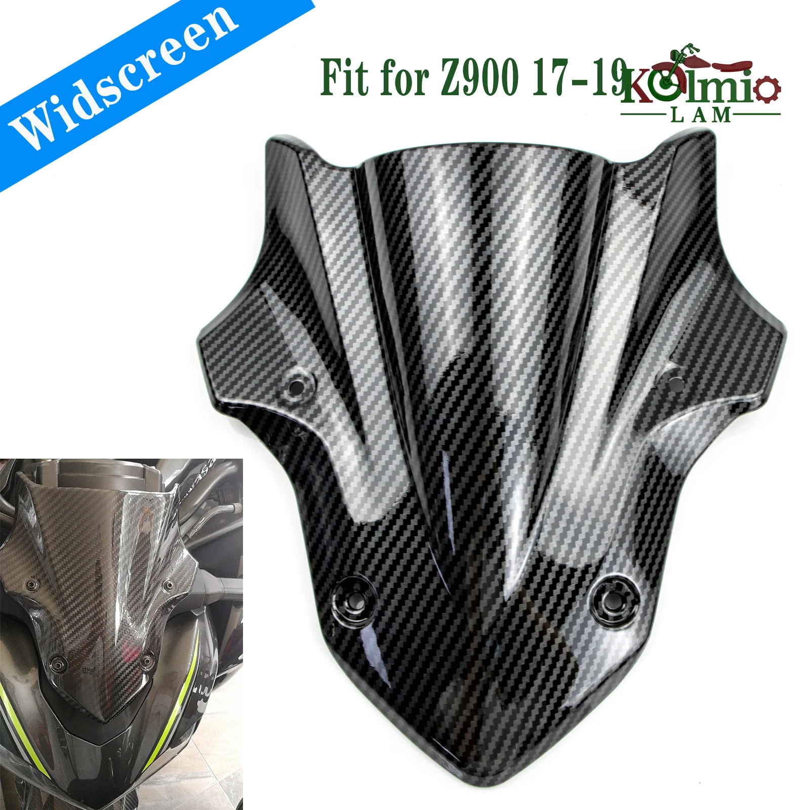 

Ветровое стекло для мотоцикла 2017 2018 2019 Kawasaki Z900 Z 900, ветровое стекло 17 18 19