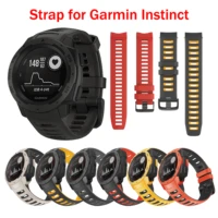 for garmin instinct smart watch band silicone replacement wrist 22mm strap for garmin instinctgarmin instinct esports correa