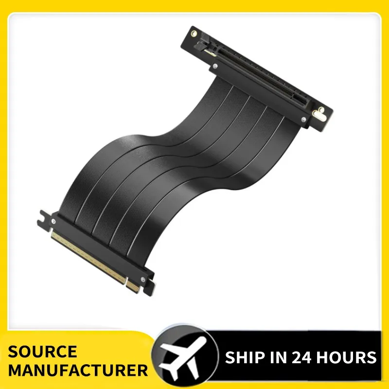 Full Speed 3.0 4.0 Pcie X16 Riser Kabel Verlengsnoer Pci Express Lossless Afgeschermde Extender Antijam Gpu Axyb