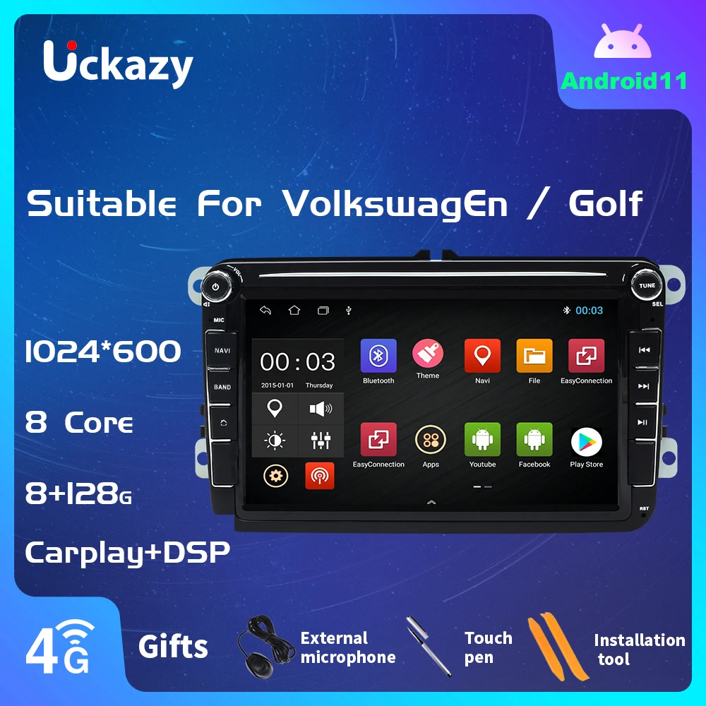 Автомагнитола 2 Din Android 11 для Amarok Volksagen VW Passat B6 B7 CC T5 Jetta superb2 Tiguan Seat leon Golf 56