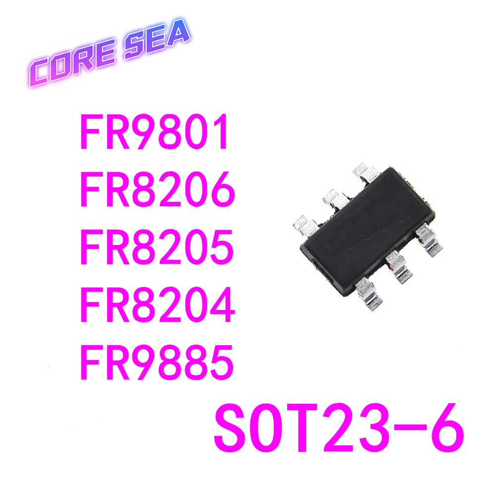 

100 шт. FR8204 FR8205 FR8206 FR9801 FR9885 S6CTR SMD SOT23-6
