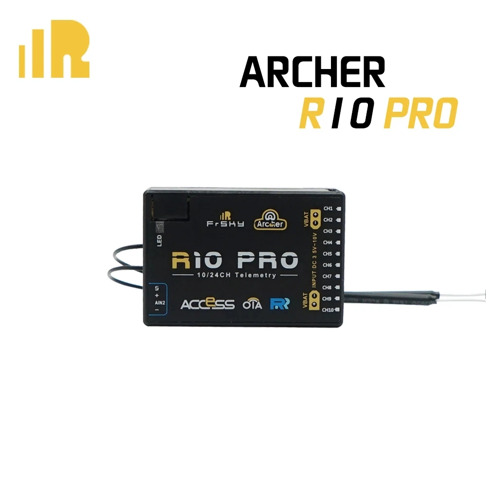 FrSky 2.4GHz ACCESS ARCHER R10 PRO RECEIVER supports signal redundancy with OTA