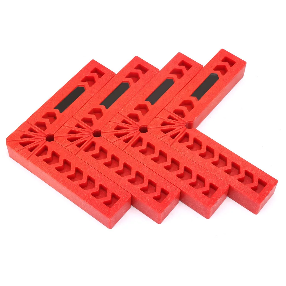 

4Pcs Plastic L Type 90 Degree Right Angle Ruler Woodworking Tool Auxiliary Locator(4in) 90 Degree Angle Ruler 90 Degree Angle