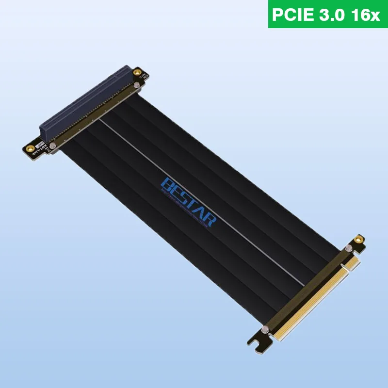 Master Vertical Graphics Card Holder Kit Itx Motherboard Case Pci-e 16x Extension Cable