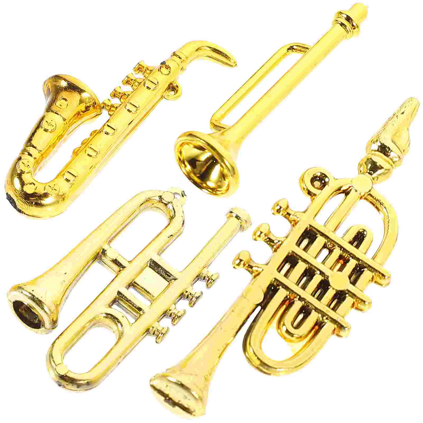 

Music Instrument Model Puzzle Toys Mini Guitar Educational Toys Toddlers Classical Musical Instrument Toy Room Mini Saxophone