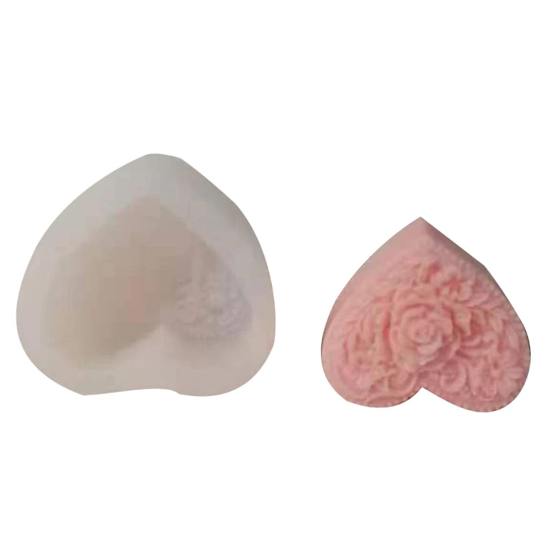 

Festival Gift Ornaments Silicone Mold for Handmade Desktop Decor Gypsum Epoxy Resin Candle Mould for Decorations