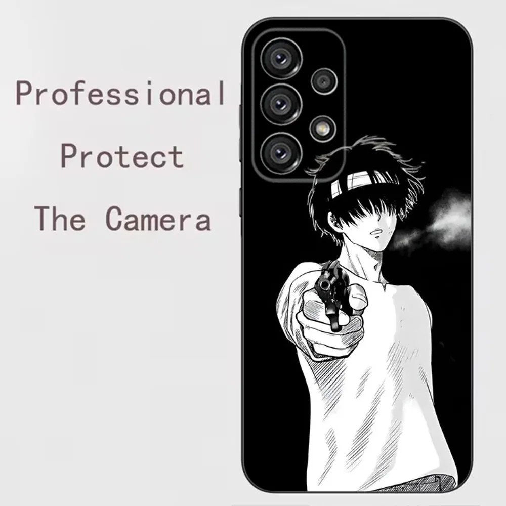 Yuuichi Katagiri T-Tomodachi Game Phone Case For Samsung Galaxy A13 A21s A22 A31 A32 A52 A53 A71 A80 A91 Soft Black Shell