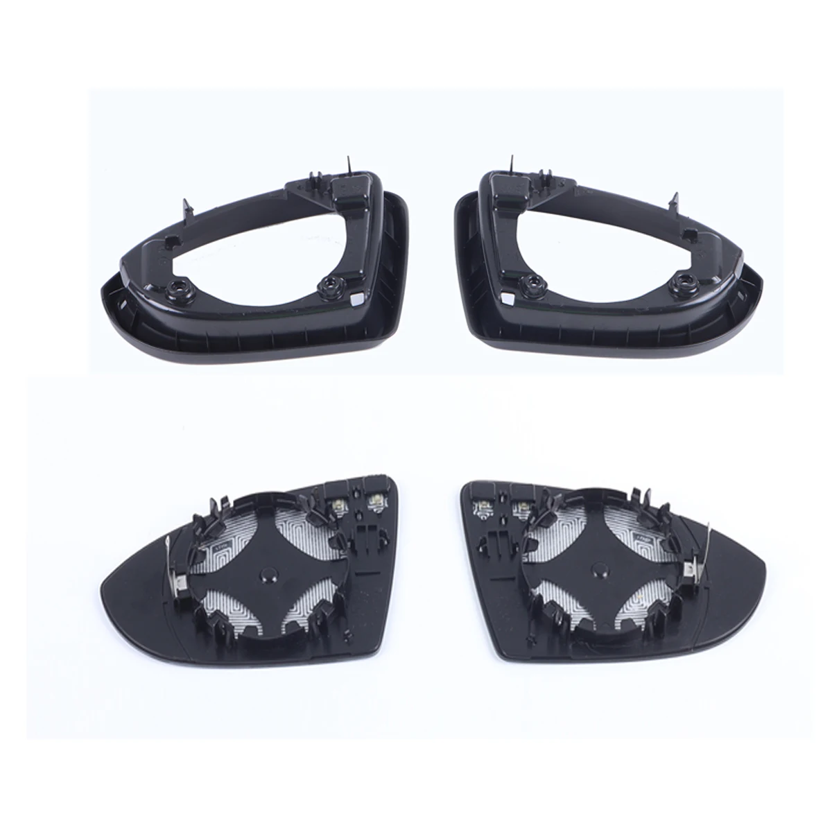 

510857521 510857522 New Exterior Rear View Mirror Glass Frame For VW Golf 7 GTI 2013-2020 Touran 2016-2018 5G0857601A 5G0857602A