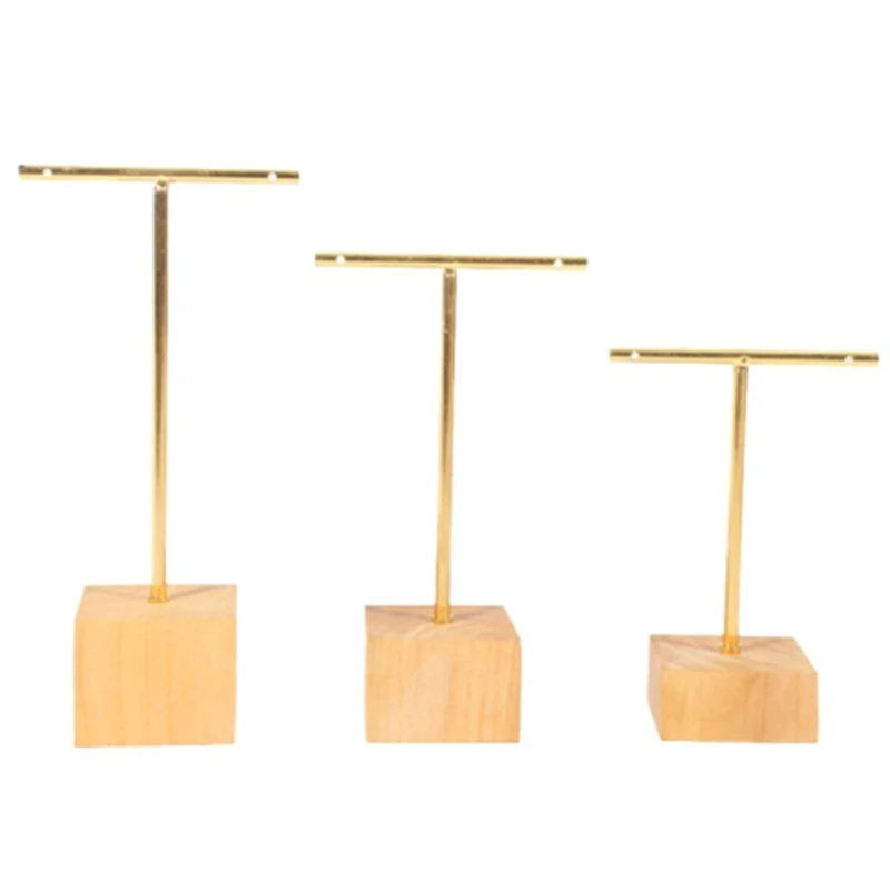 

Kili Fashion T-Bar Jewelry Display Rack Stand Holder Earrings Hanging Organizer Jewelry Set