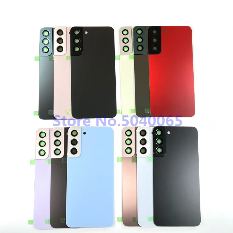 

Back Battery Rear Glass Cover For Samsung Galaxy S22 S901B/DS S901U S901 Battery Case Housing Adhesive Sticker