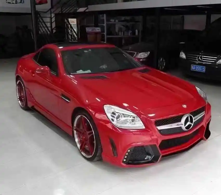 Высококачественные обвесы для Mercedes Benz SLK200 R172 обновленный комплект WALD передний