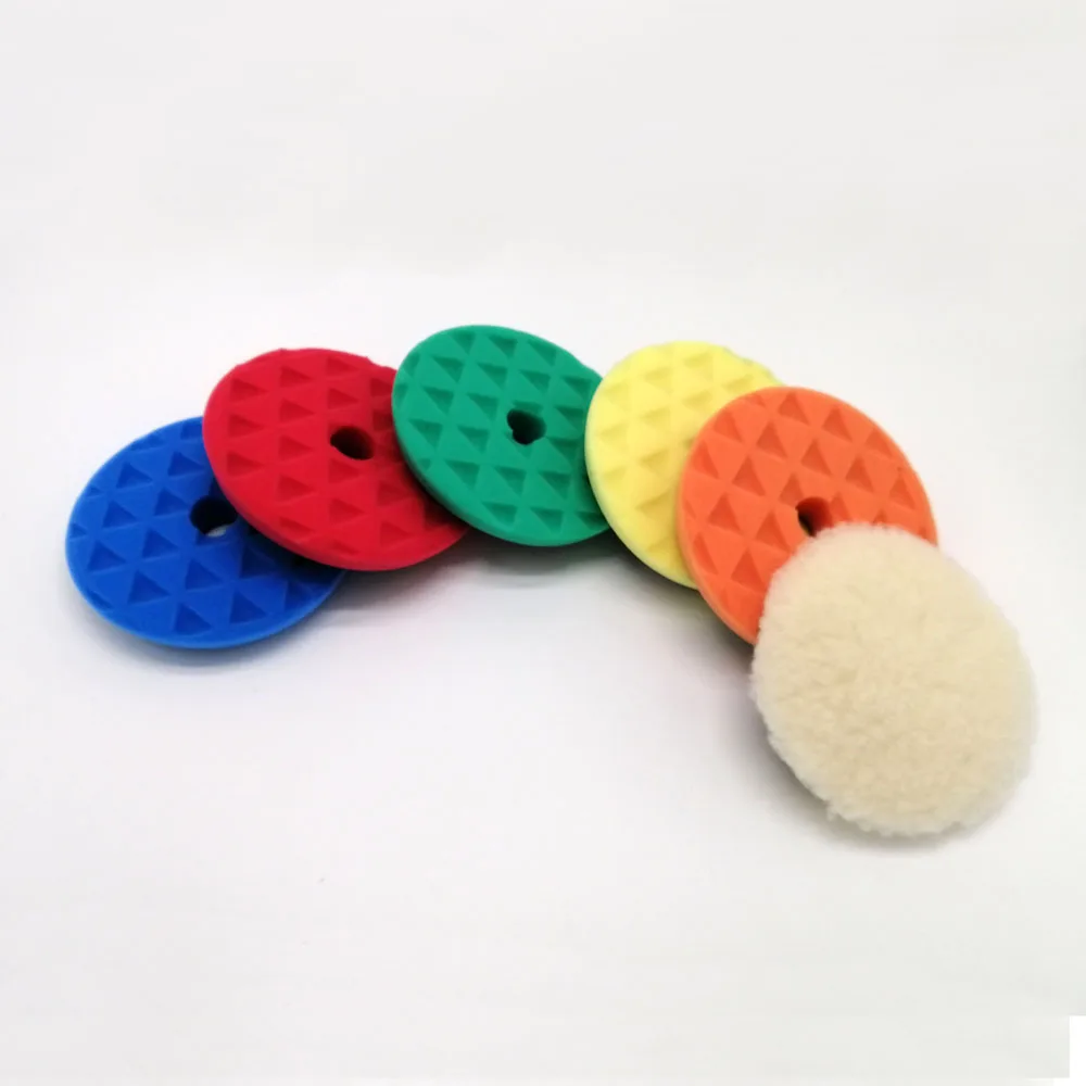 5Inch Polijstschijf Polijsten Auto Voor Krassen Verwijderen 125Mm Polish 'S Body Da Polijstmachine