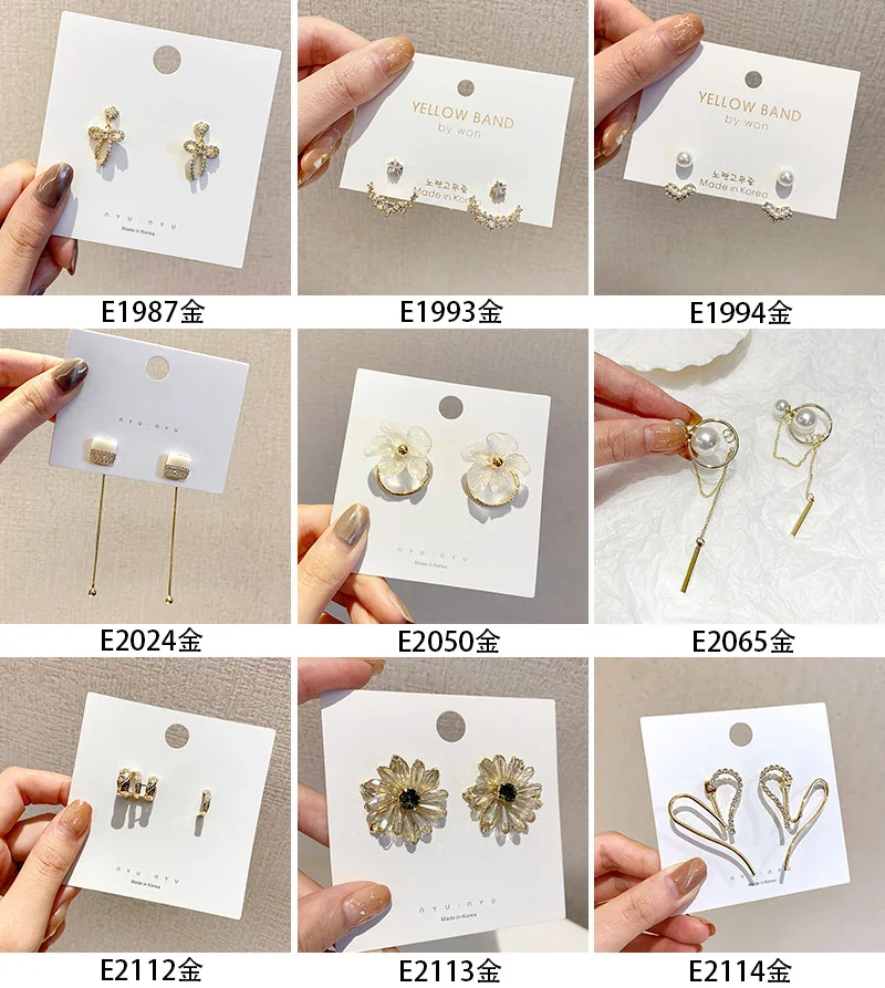 

JENZIEE NEW Elegant Simulated Pearl Earrings S925 Silver Pin Temperament Vintage Earrings Minimalist Pearl Earrings