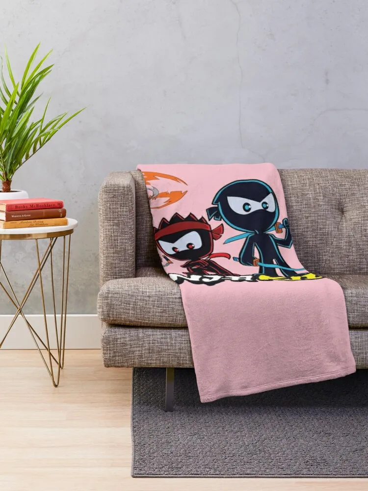 Детское одеяло Ninja Kidz лучший подарок для детей милое двойное плюшевое