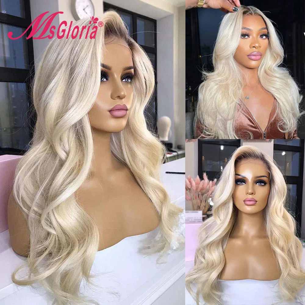 Парик с объемными волнами парики из натуральных волос на шнурке бразильские