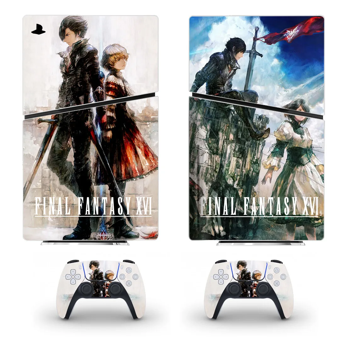 Чехол-наклейка для консоли и 2 контроллеров