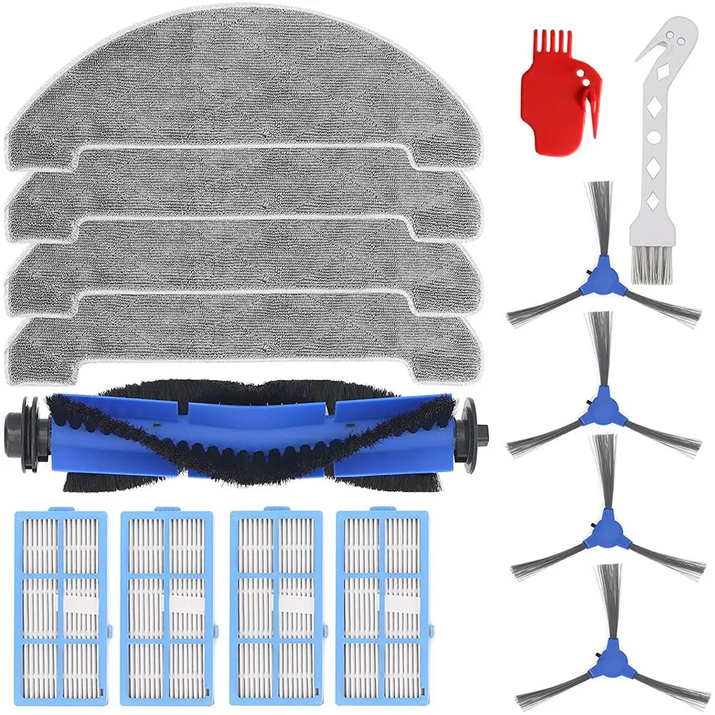 

15PCS Replacement Kit For Proscenic 850T WLAN Robot Vacuum Cleaner