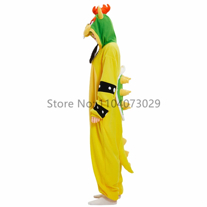 Фото Onesieshow пижамы кигуруми с животными, комбинезоны на Хэллоуин для взрослых, желтая пижама с героями мультфильмов, карнавальный костюм для вечеринки, женская домашняя одежда №4