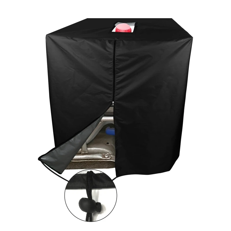 

Water Tank Reusable Protect Hood Durable IBC Container Oxford Cloth Dust Cover 120x80x116cm Waterproof Film Wear Resist