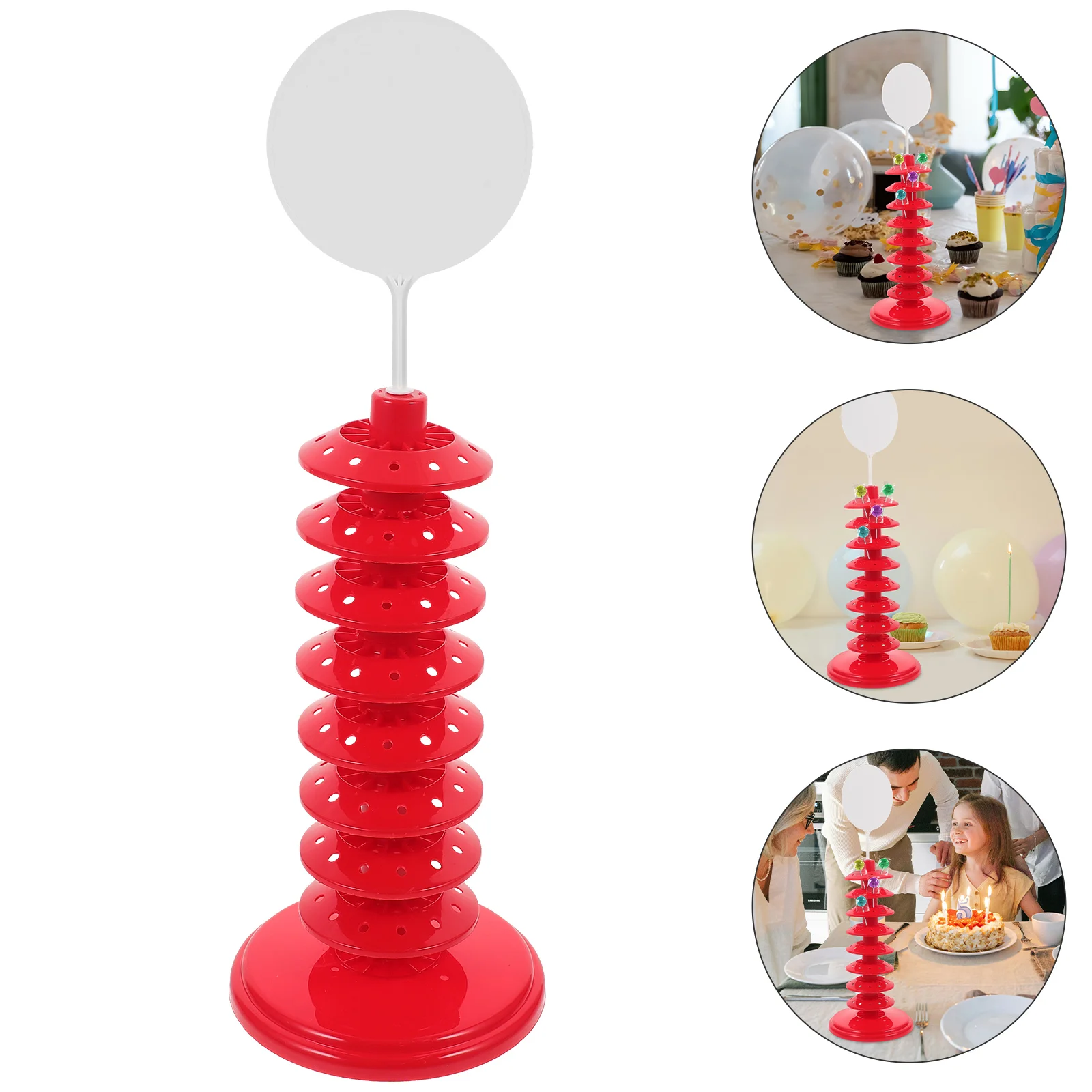 Подставка для леденцов стойка выставки товаров держатель торта нежная красная