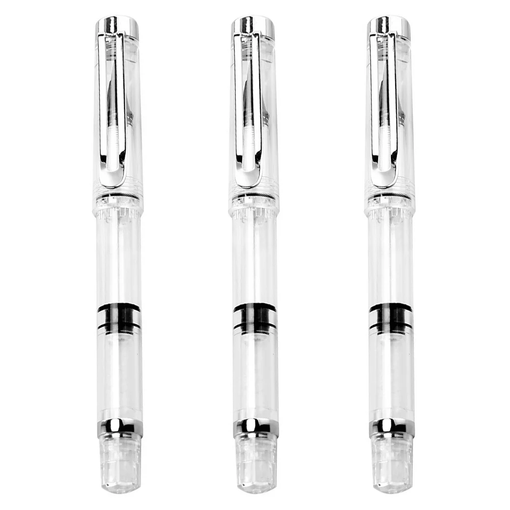 

3 Pcs Brush Pen Fountain Style Pens School Home Japanese Portable Soft Soft-