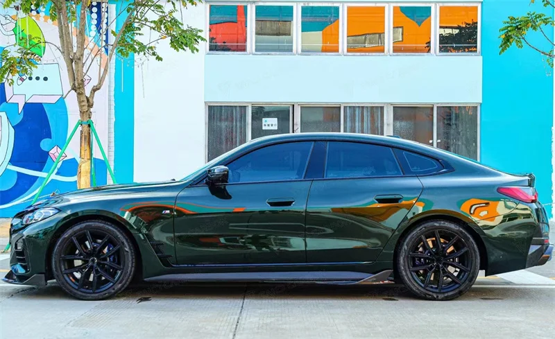 Высококачественные боковые юбки из сухого углеродного волокна в стиле TAKD с