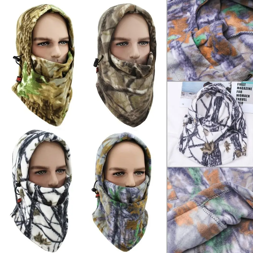 

Outdoor Fleece Sports Hat Fishing Cycling Hunting Military Tactical Balaclava Men Women Warm Windproof Winter Camping Hiking Cap