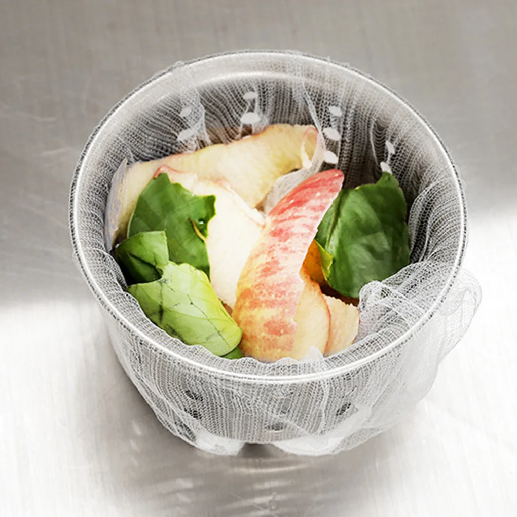 

30PCS Sink Filter Mesh Bag Strainer Waste Filter Drainage Hole Garbage Bag Kitchen Bathroom Clean Anti-Clogging Accessories