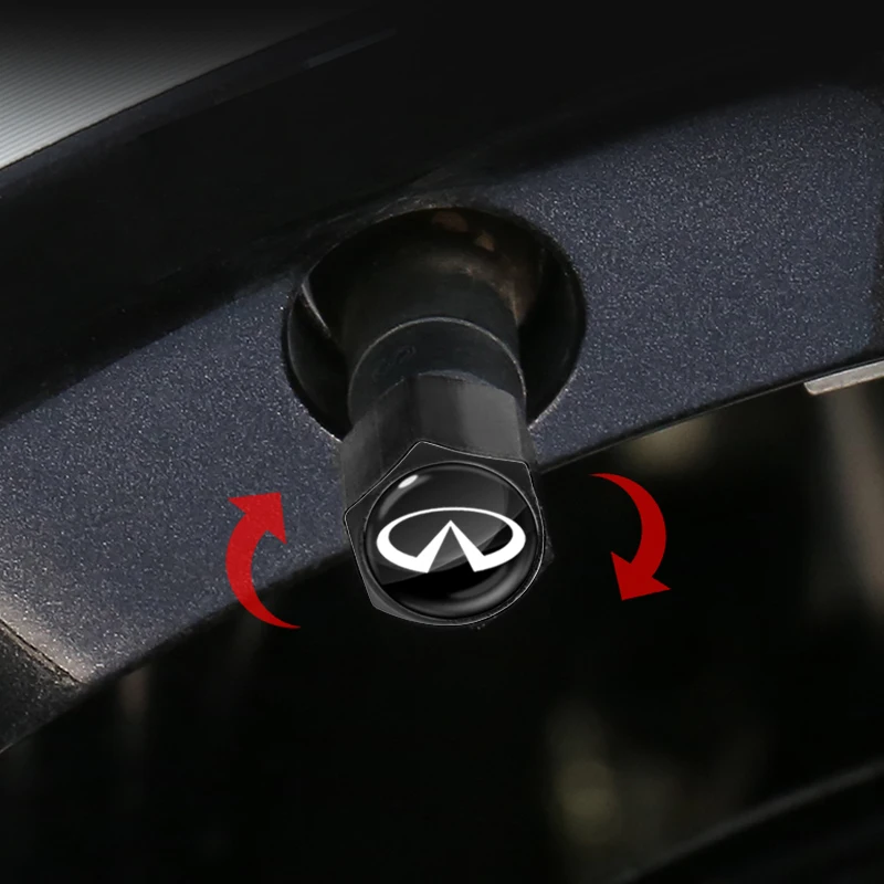 Крышки клапанов шин колес автомобиля с ключом на цепочке для Infiniti FX35 Q50 G35 купе QX70 FX G37 Q30 QX56 I30 M35 FX37 QX4 QX60 FX50 M37 и т.д.