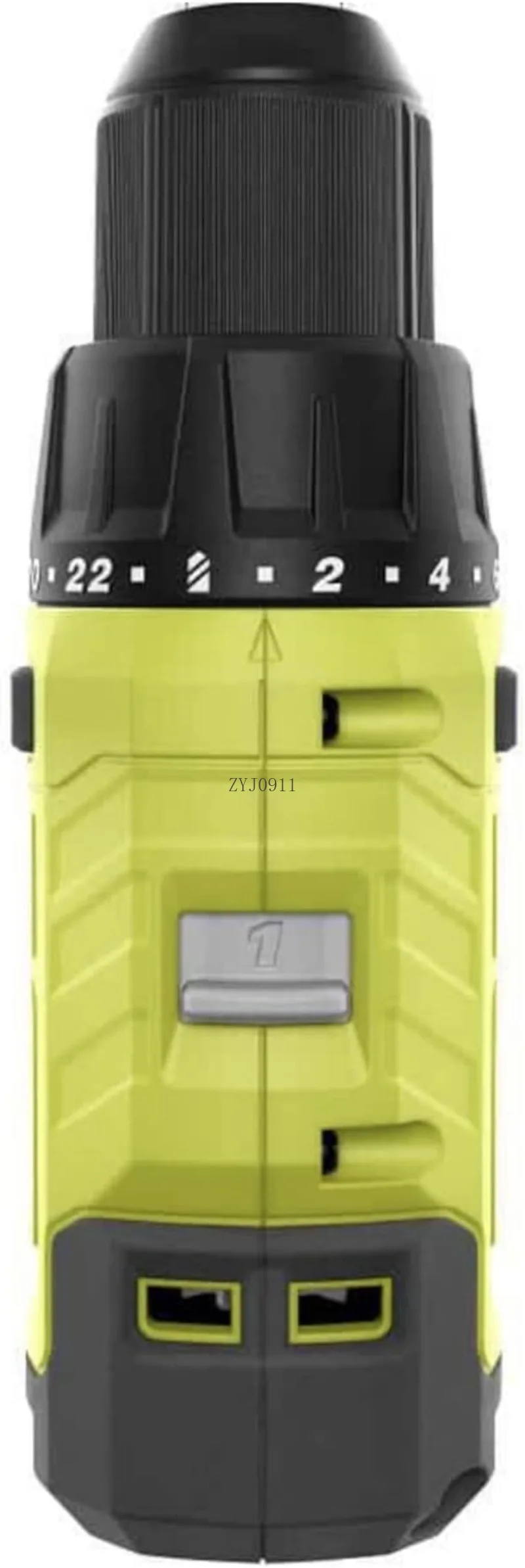 Комплект аккумуляторной дрели 1/2 дюйма с дрелью Ryobi (2) зарядное устройство для