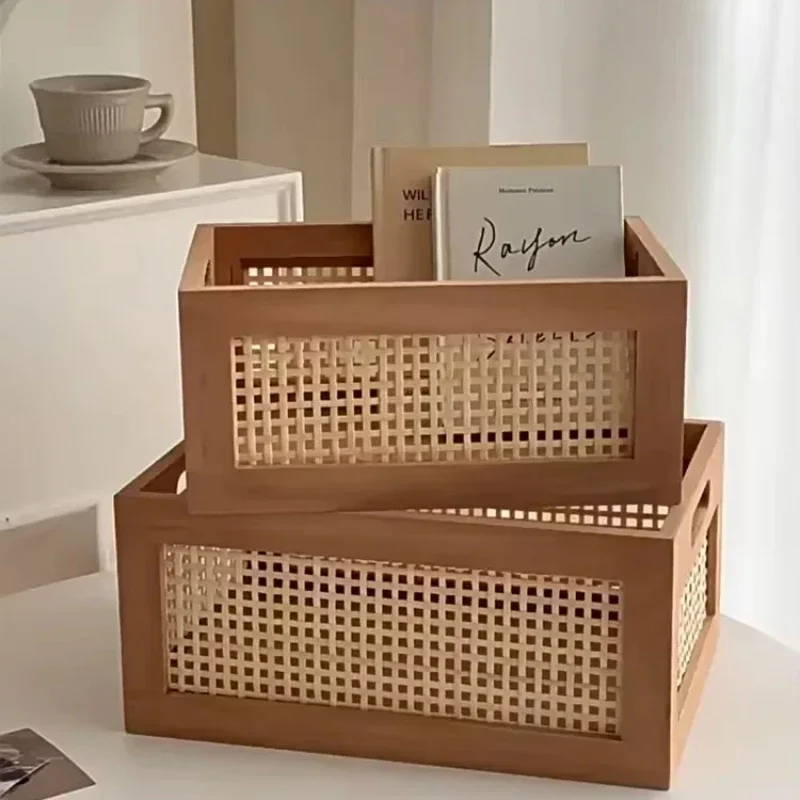 

Деревянная корзина для хранения