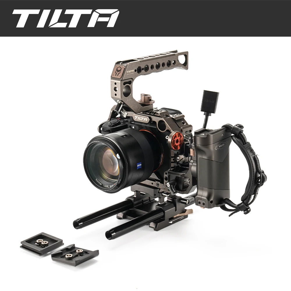TILTA TA-T18-F-G TiltaGray Camera Cag For SONY A7S3 / A7SIII Protect Case Side Handle Lightweight enlarge