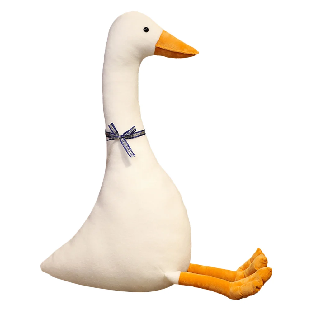 

Big White Goose Animal Plush Crane Machine Velvet Toy Child Duck Stuffed Kid Toy