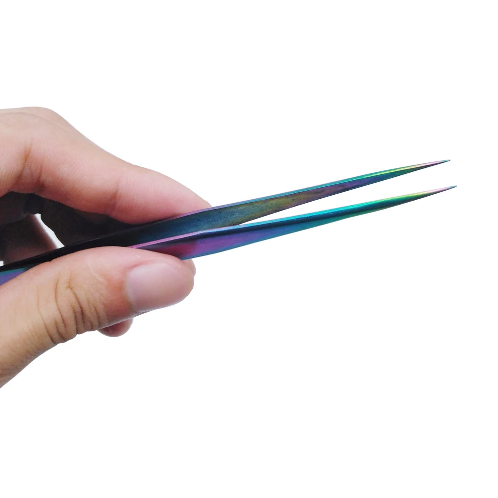 2022 точный промышленный пинцет антистатические изогнутые прямые наконечники