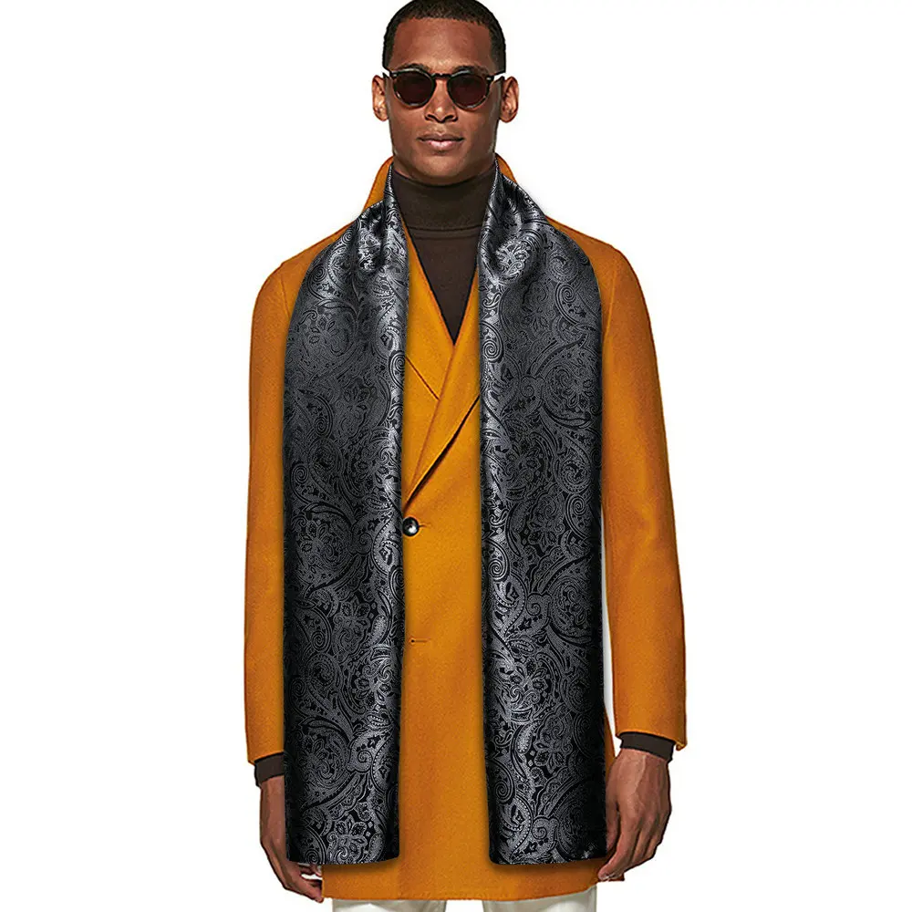 Рисунок 6 - Деловой серый мужской шелковый шарф