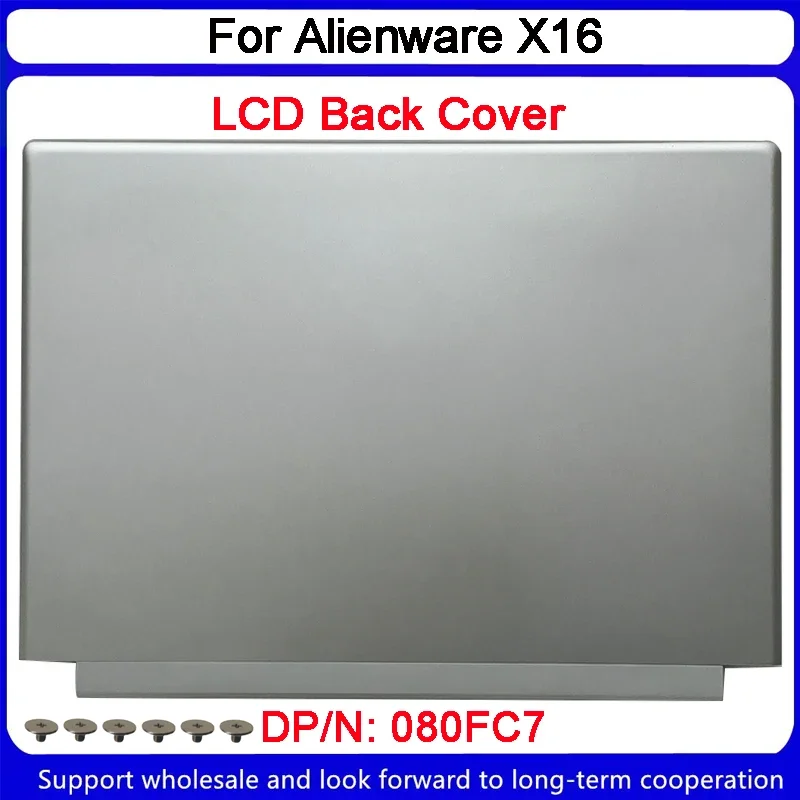 Новинка задняя крышка для Dell Alienware X16 ЖК-дисплей верх чехол 080FC7 80FC7