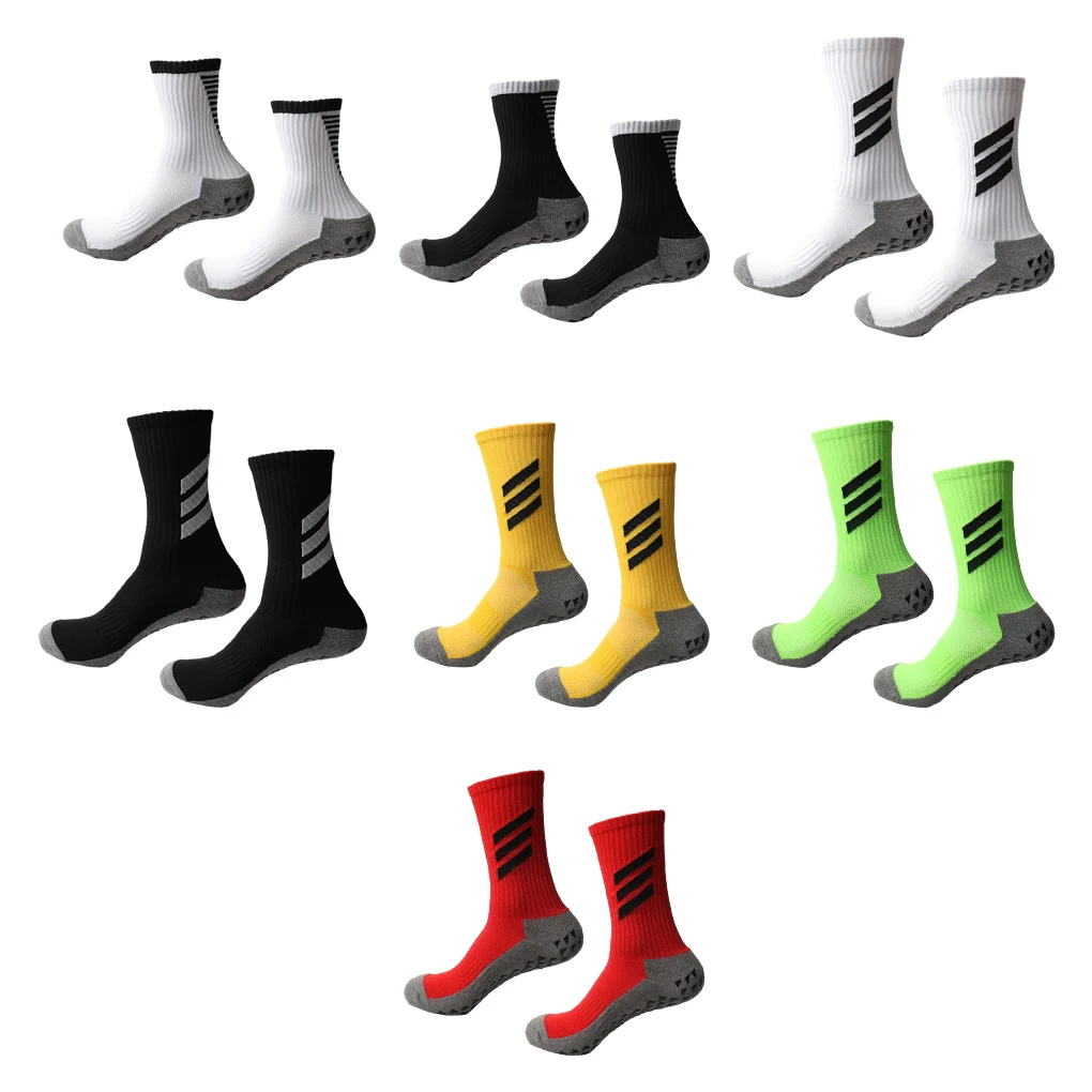 

Long Length Sports Socks Designed For High-Intensity Workouts Breathable Sweat-wicking Medium Length Multi-color Red