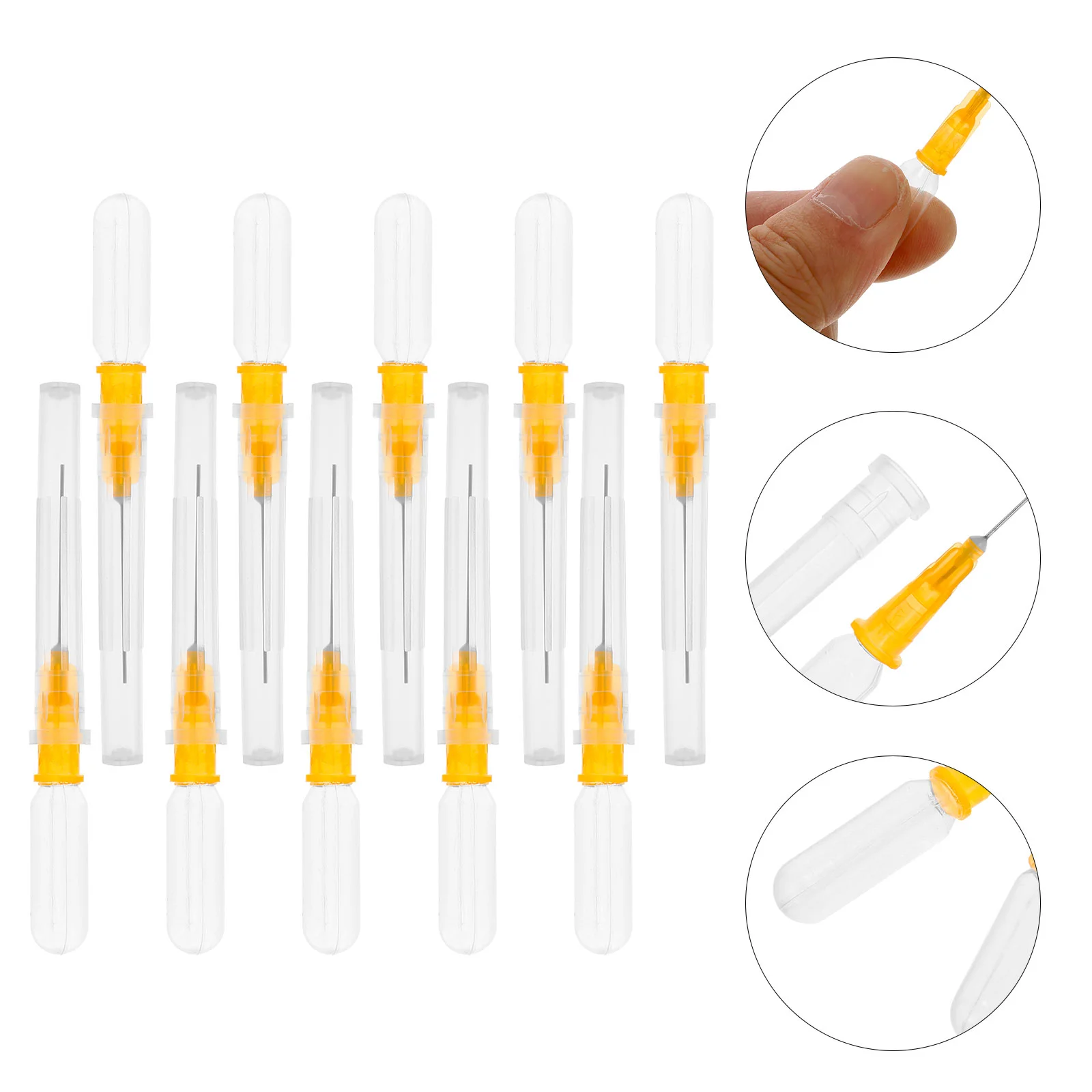 

10Pcs Dropper Essential Oil Perfume Multipurpose Dispenser Needle Dropper Craft Tool