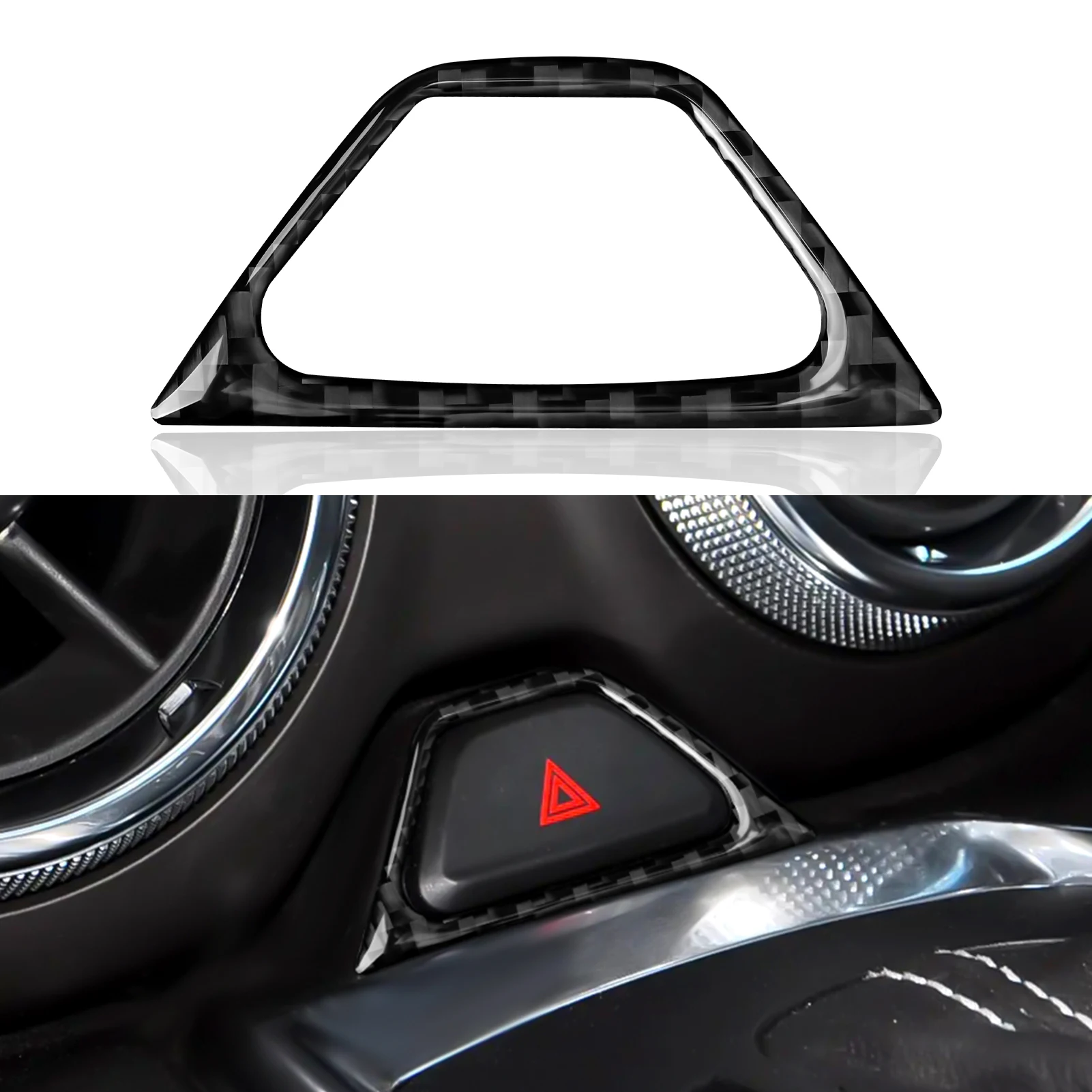 

Car Warning Light Sticker Carbon Fiber Interior Trim Decal for Chevrolet Camaro 2016 2017 2018 2019 2020 2021 2022 Accessories