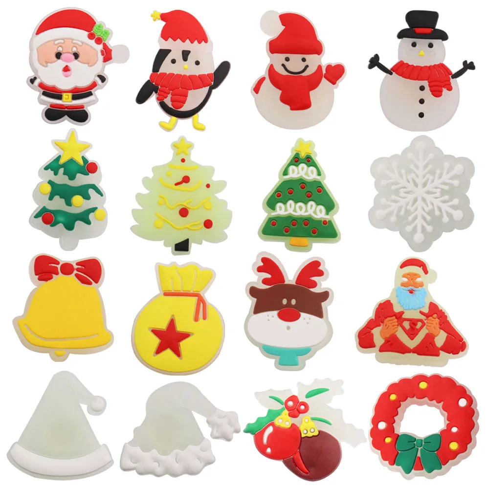 

1-16 шт., декоративные сандалии из ПВХ с пряжкой