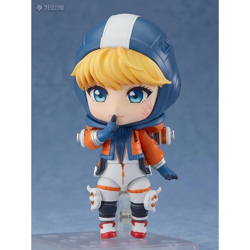 Фото Коллекционная подвижная фигурка Good Smile Nendoroid 1828 Ватсон из Apex Legends, официальная лицензированная, для игры в Battle Royale, из ПВХ, для рабочего стола №5