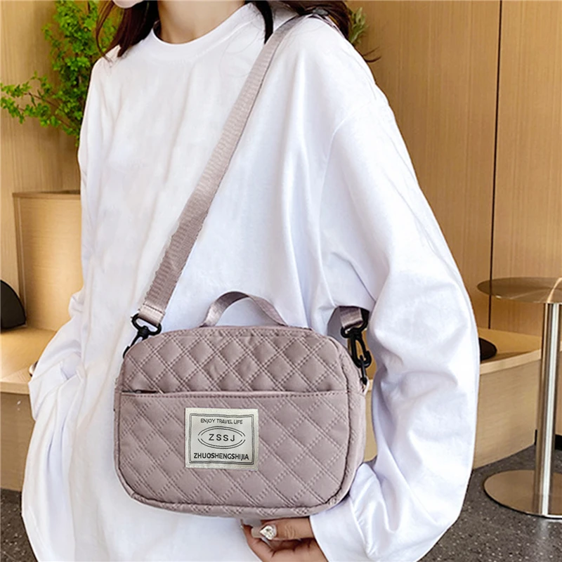 Женская Модная Косметичка Из Ткани Оксфорд Большая Вместительная Сумка Через