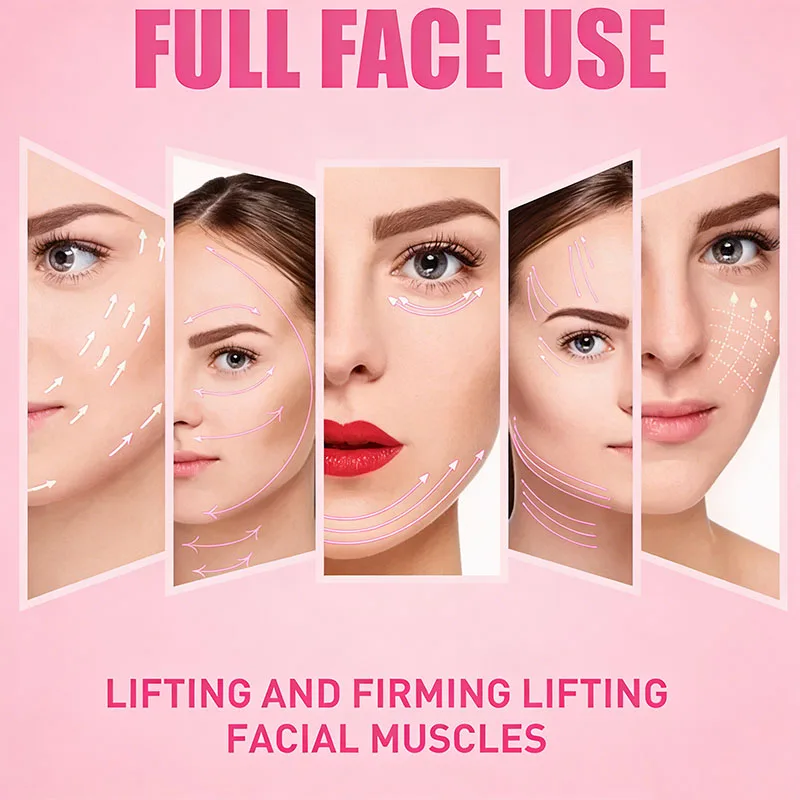 Фото Крем для лица против старения, невидимый, разглаживающий морщины, укрепляющий и подтягивающий кожу V-образной формы №3